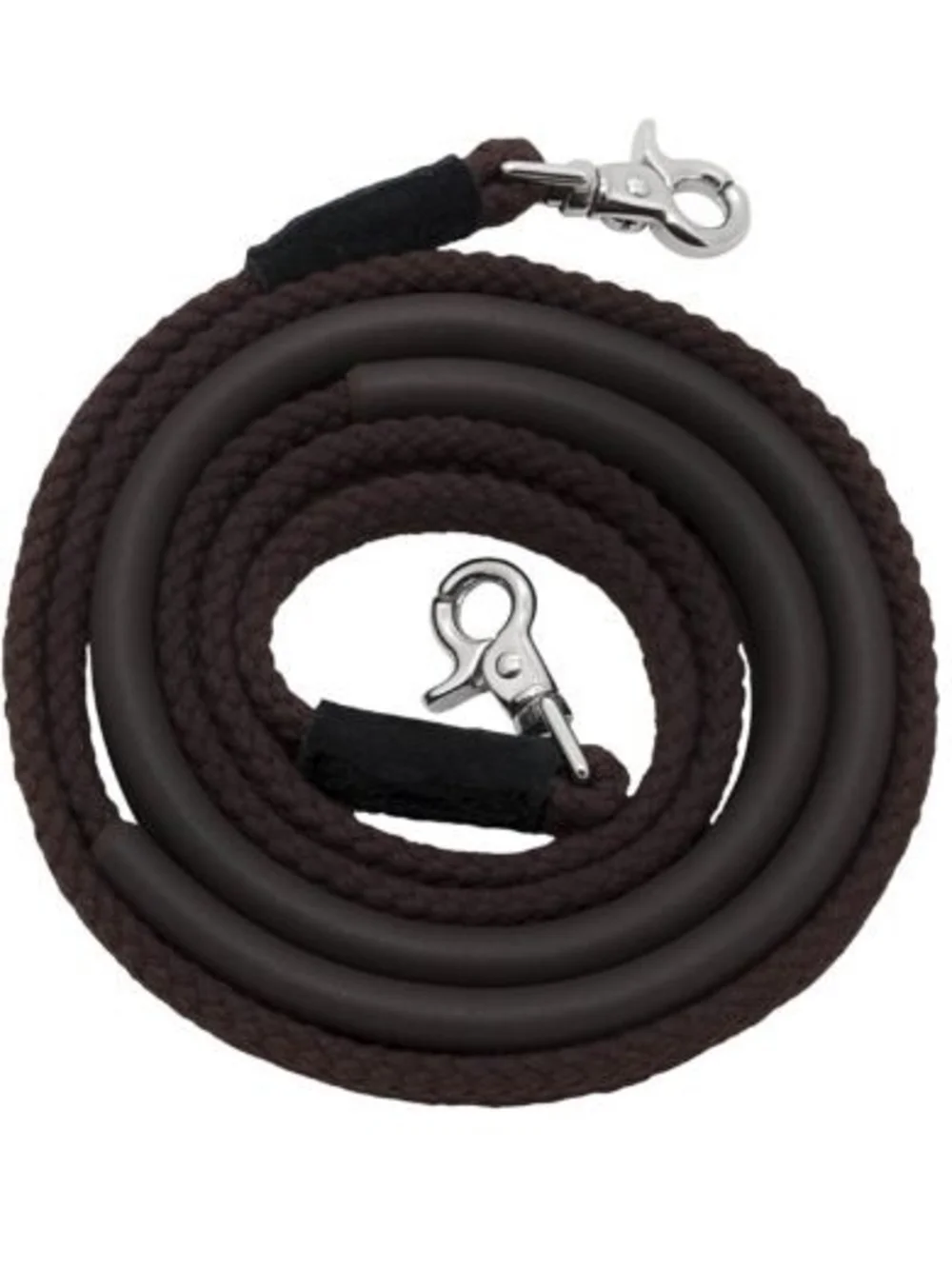 ThinLine Comfort Grip Trail Reins- Brown w/Brown